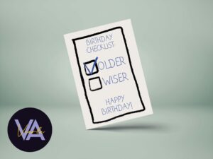 Verjaardagskaart Birthday checklist